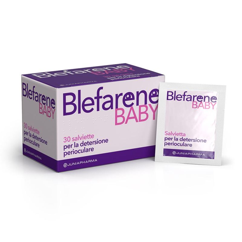 Blefarene Baby: 30 Salviette per la Pulizia Perioculare