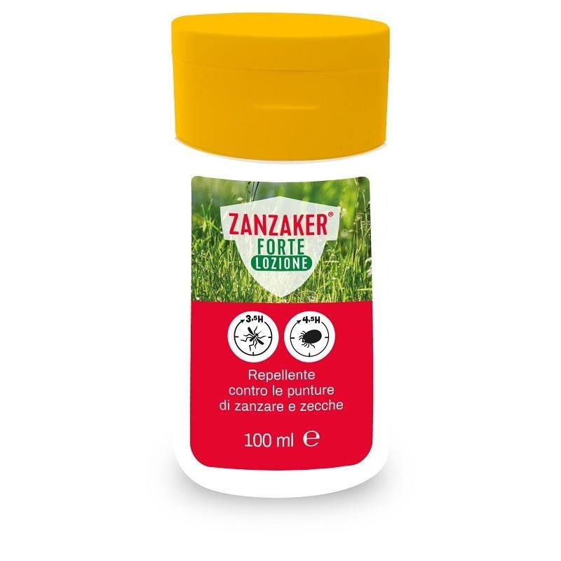 Zanzaker Forte Lozione Repellente Premium per Zanzare e Zecche - 100ml