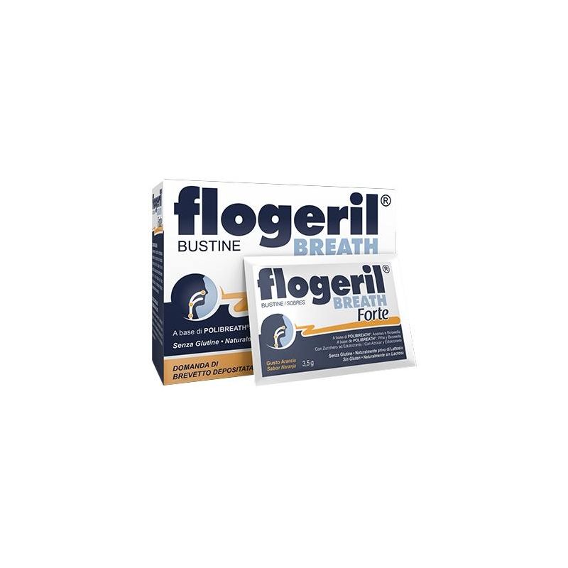 Flogeril Breath Forte - 18 Bustine per Alito Fresco
