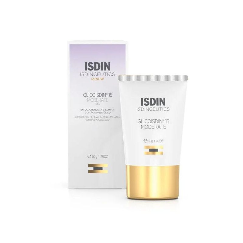 Isdin Isdinceutics Glicoisidin 15 - Gel esfoliante viso 50ml