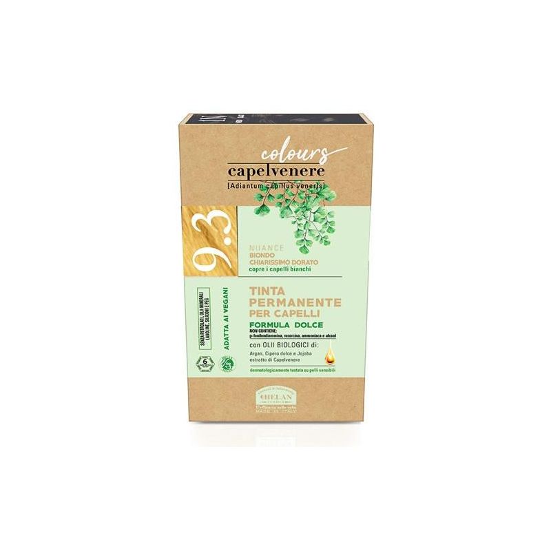 Tinta Capelli Biondo Chiarissimo Dorato 9.3N Helan Capelvenere