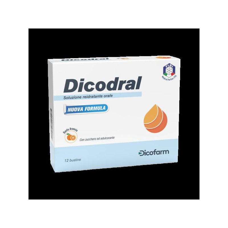 Dicodral - Pacchetto di 12 Bustine per Disturbi Intestinali