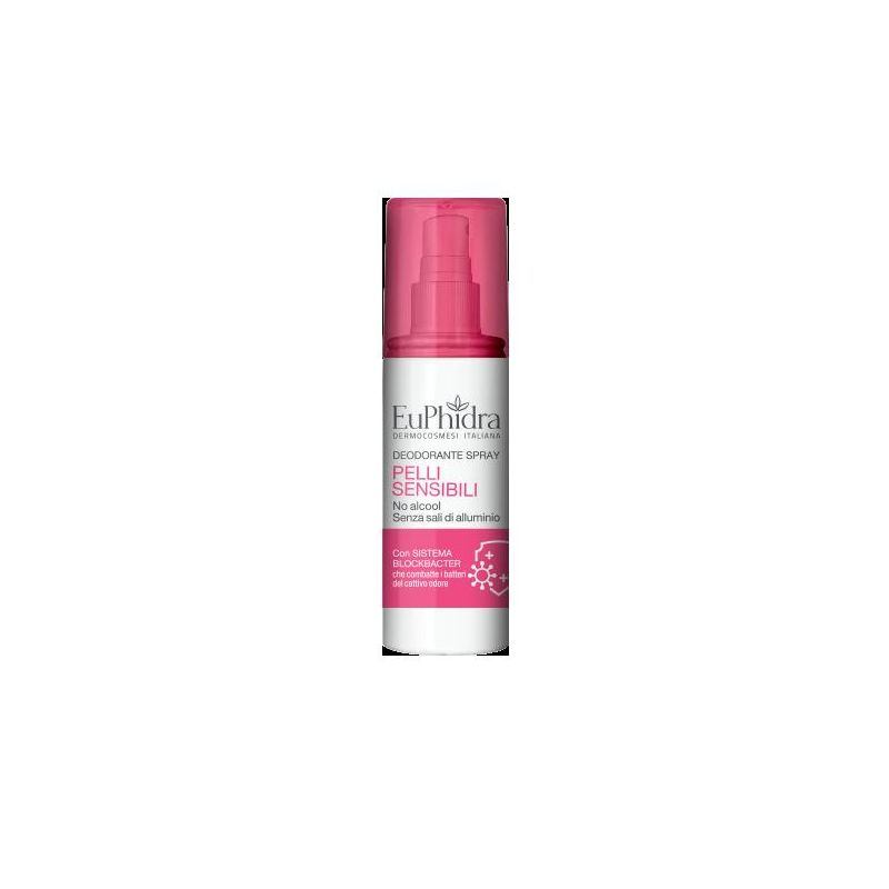 Euphidra Spray Deodorante per Pelli Sensibili - 100ml