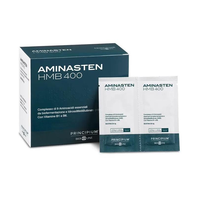 Principium Aminasten HMB 400 - Integratore Alimentare in Bustine