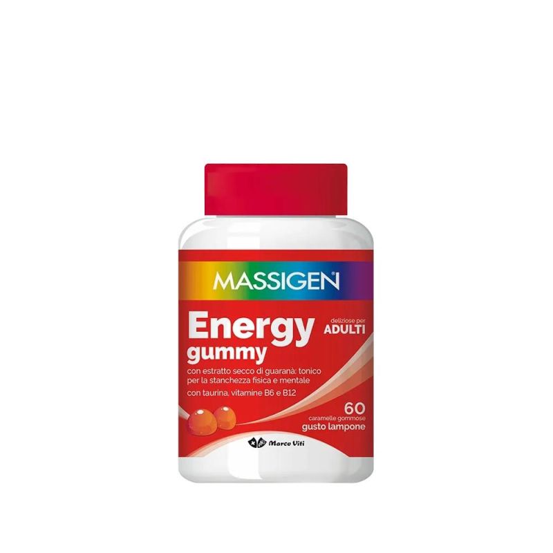 Massigen Energy Gummy - Caramelle Gommose Energetiche 60 pz