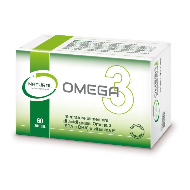 Premium Natural Omega 3 Supplement - 60 Soft Gel Capsules