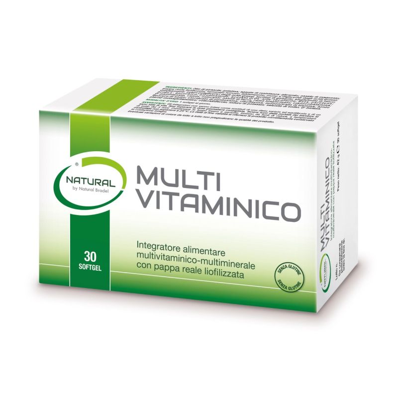 Multivitaminico Naturale in Softgel - Confezione da 30 Capsule