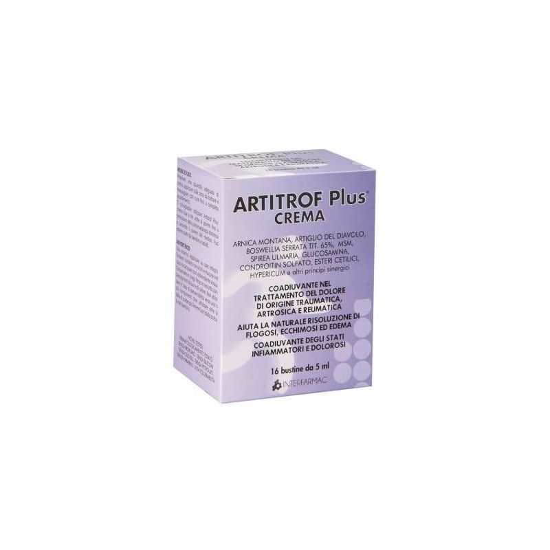 Artitrof Plus - Crema per Articolazioni - 16 Bustine da 5ml