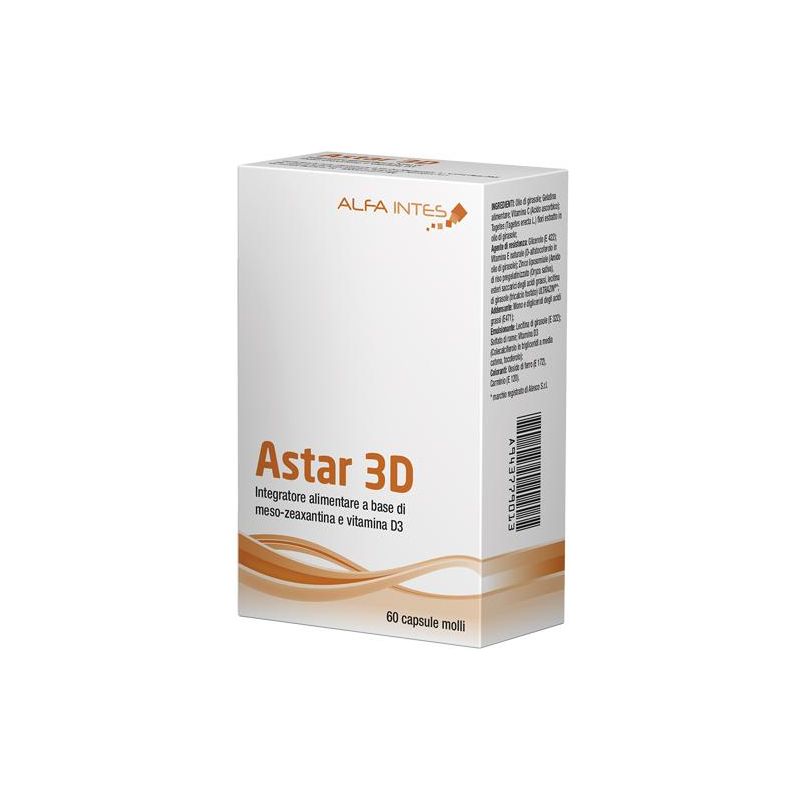 Astar 3D - 60 Capsule Morbide per la Salute