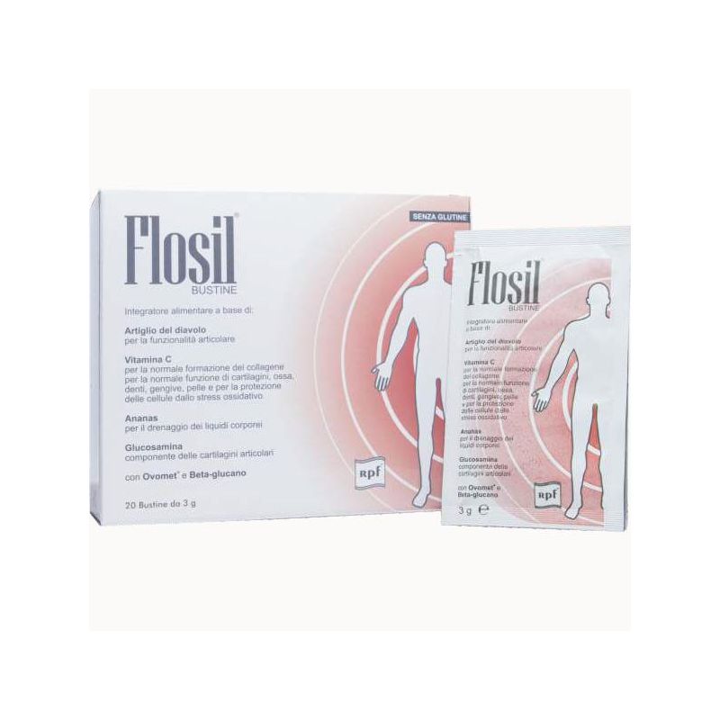 Flosil - Confezione da 20 Bustine da 3g