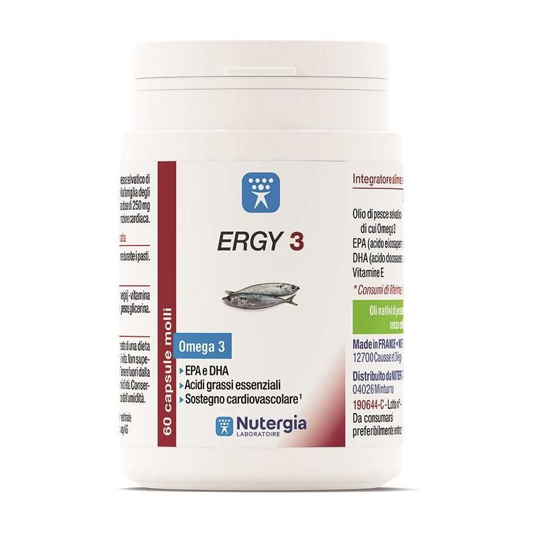 Ergy 3 Premium 60 Capsule Supplement