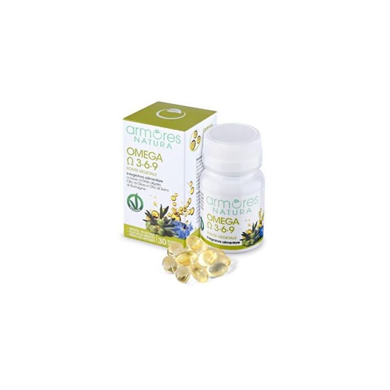 Armores Omega 3-6-9 Supplement - 30 Soft Gel Capsules