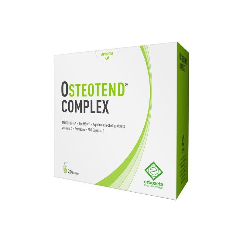 Osteotend Complex - Integratore per Ossa e Articolazioni, 20 Bustine