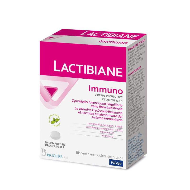 Lactibiane Immuno Supporto Immunitario, 30 Compresse