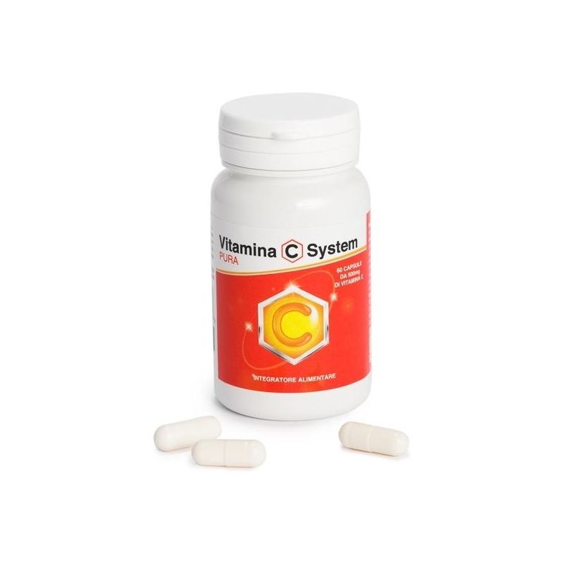 Vitamina C Pura in Sistema di 60 Capsule