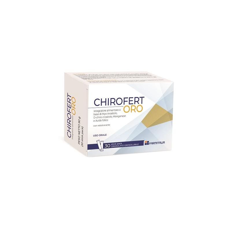 Pack da 30 Stick Orosolubili Chirofert Oro