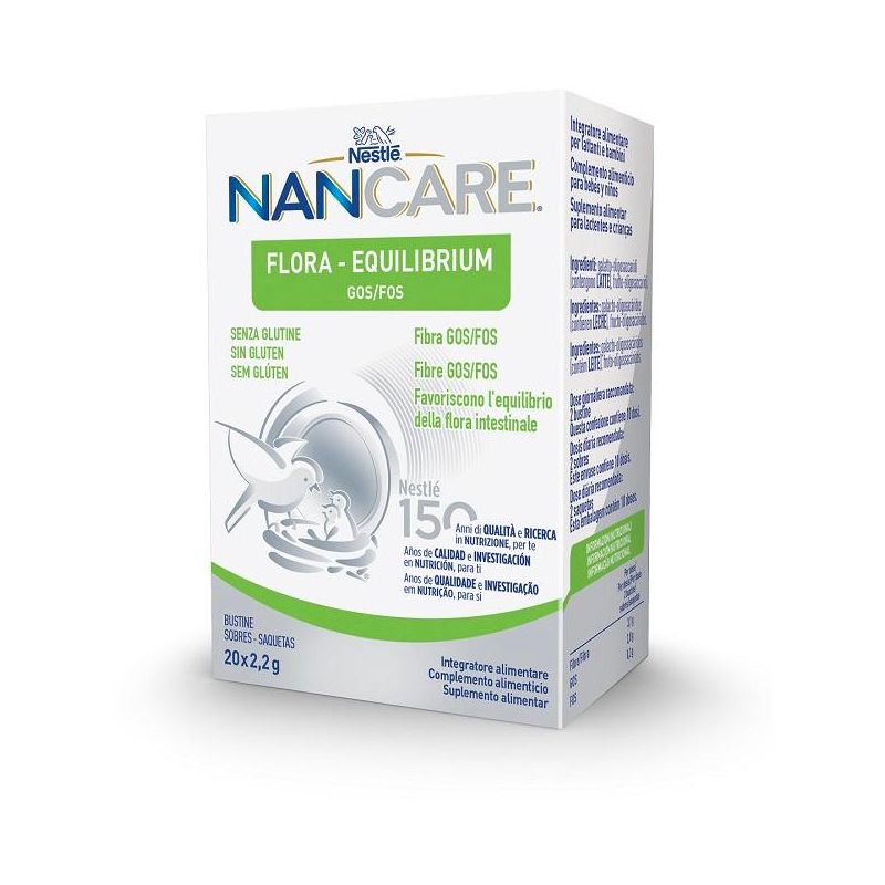 Nestlè Nancare Flora Equilibrium - Probiotici in 20 Bustine