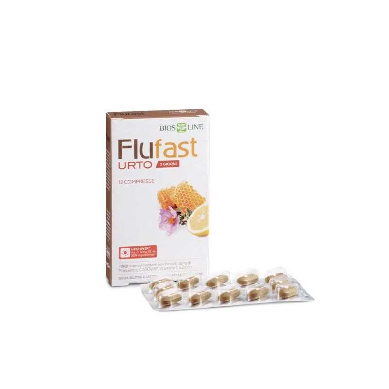 Flufast Apix Urto - Trattamento Intensivo 12 Compresse