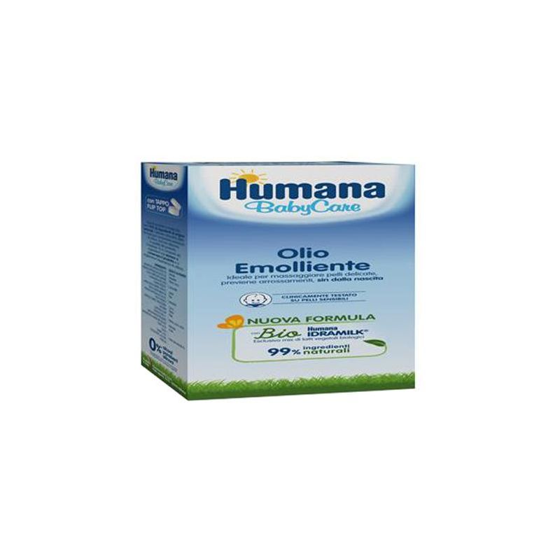 Olio Emolliente per Bambini Humana Baby Care, 250ml