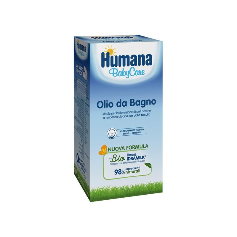 Humana Baby Care - Olio da Bagno Ipoallergenico 200ml