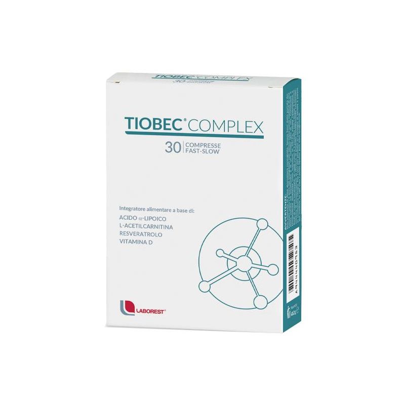 Tiobec Complex - Fast Slow Effetto 30 Compresse