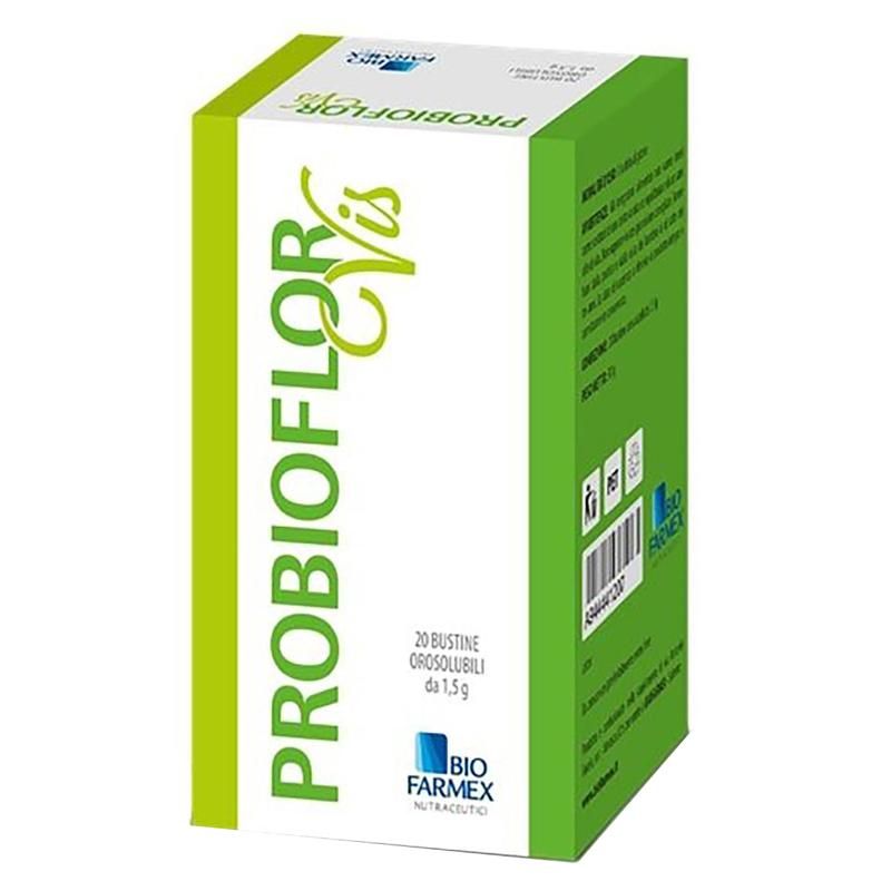 Probioflor Vis Probiotic Supplement - Pacchetto da 20 Bustine