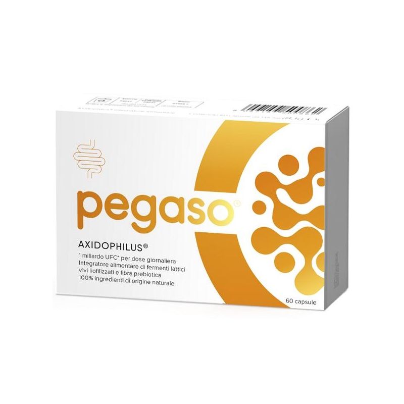 Pegaso Axidophilus Integratore Probiotico, 60 Capsule