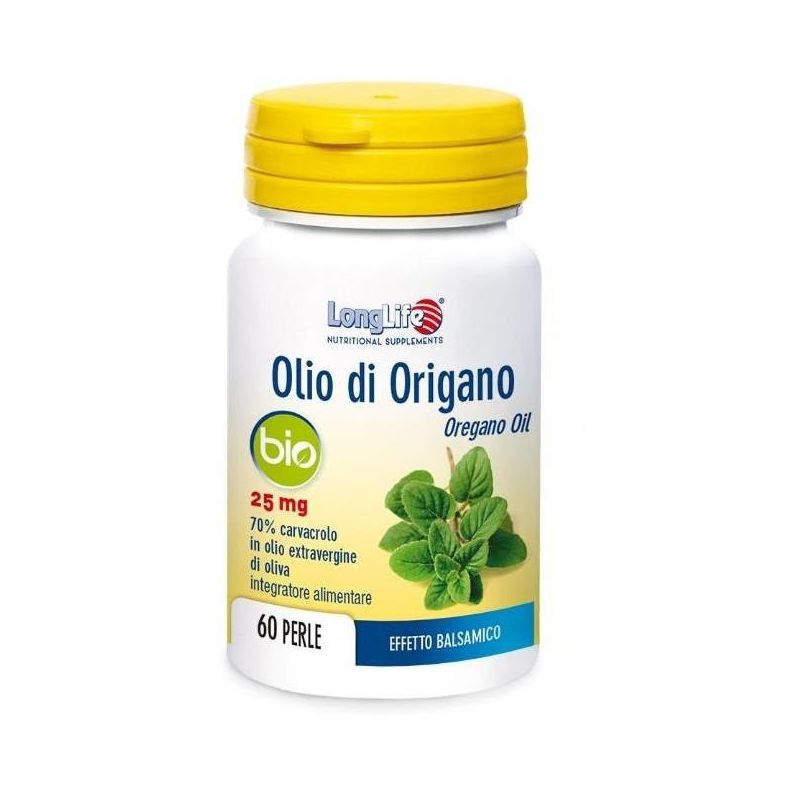 Olio di Origano Bio Longlife - 60 Perle