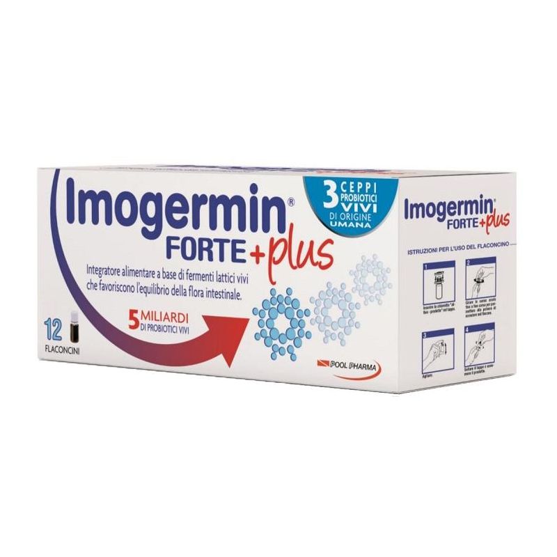 Imogermin Forte Plus - Confezione da 12 Flaconcini
