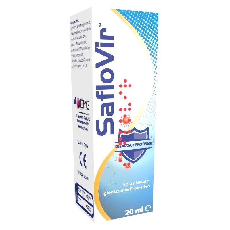 Saflovir Spray Nasale Protettivo Igienizzante - 20ml