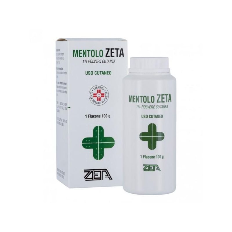 Zeta Talco Mentolato Rinfrescante 100g