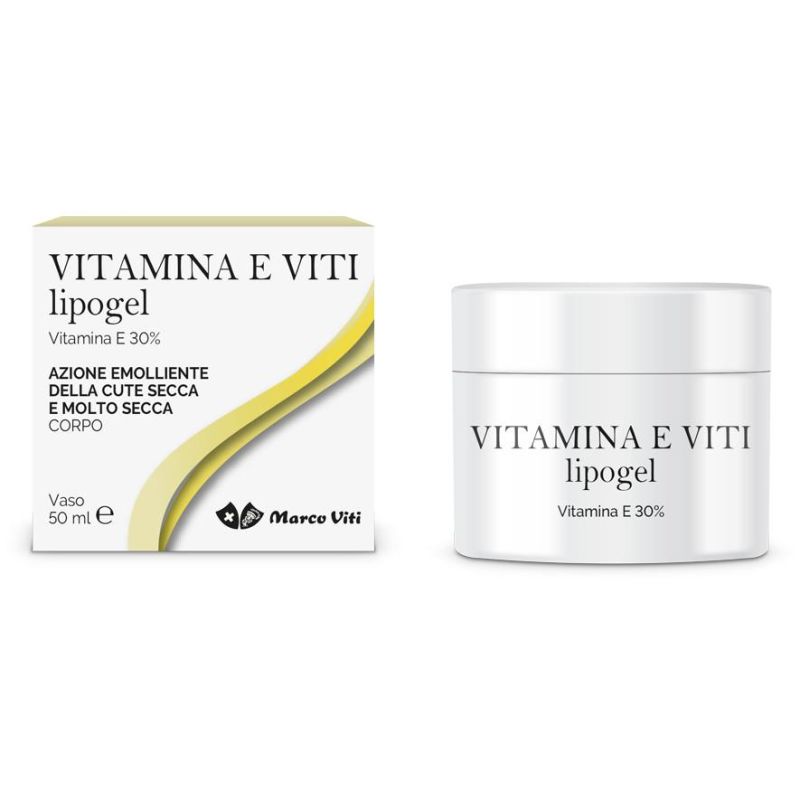 Marco Viti Lipogel con Vitamina E per Pelli Secche - 50ml