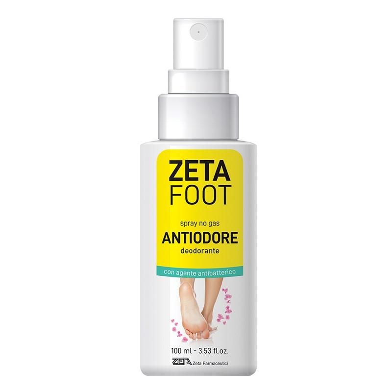 Zeta Antiodore Spray Piedi Senza Gas, 100ml