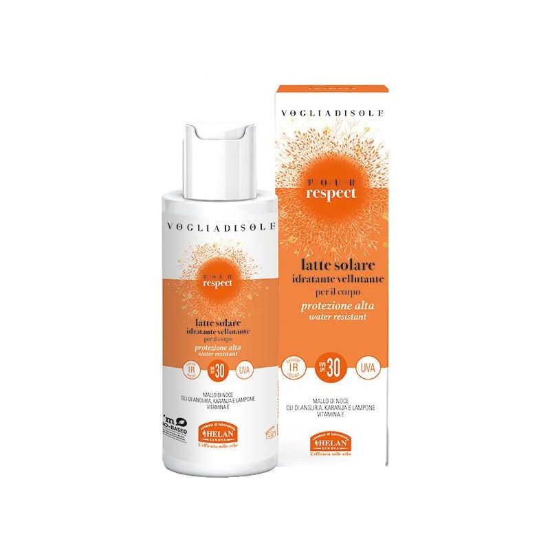 Helan Voglia Di Sole: Latte Solare SPF30 - Protezione Quadrupla, 150ml