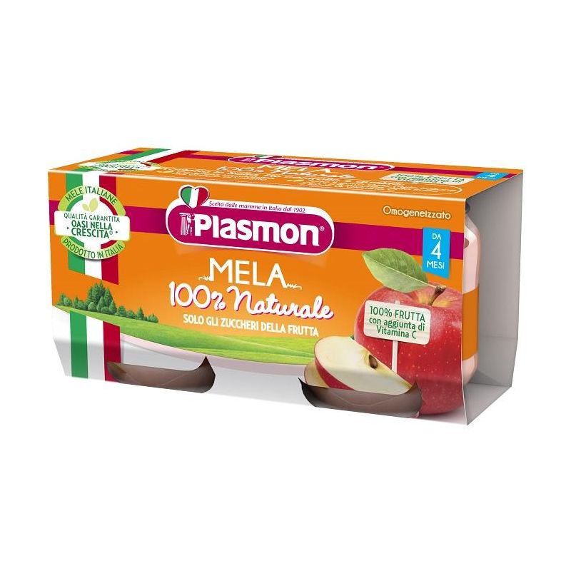 Omogeneizzato di Mela Plasmon - Confezione Doppia da 80g