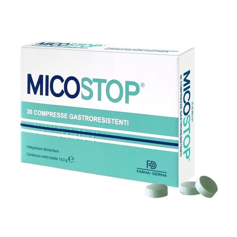 Micostop - Trattamento Antifungino in Compresse, 30 Pezzi