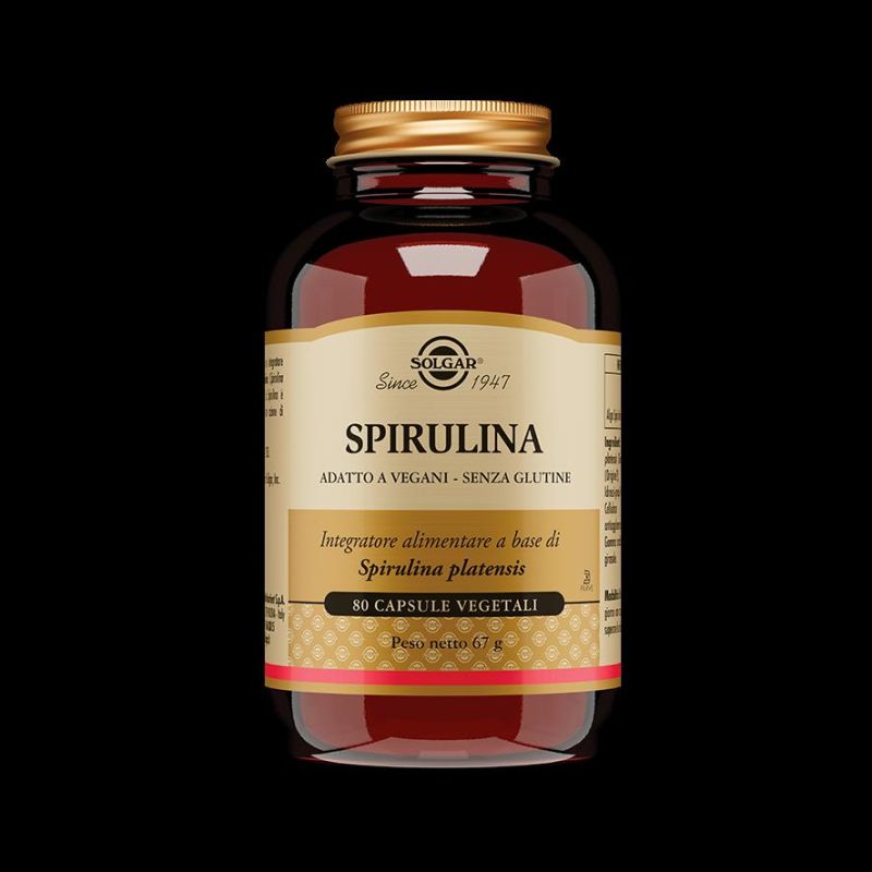 Spirulina in 80 Capsule Vegetali