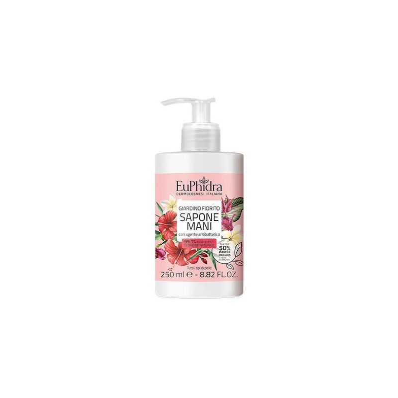 Euphidra Fiorito Giardino Sapone Liquido per Mani 250ml