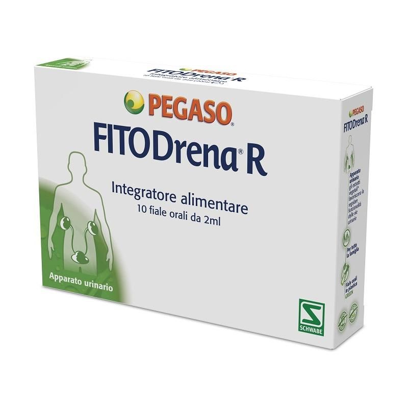 Fitodrena R - 10 Fiale da 2ml per Detox e Drenaggio Naturale