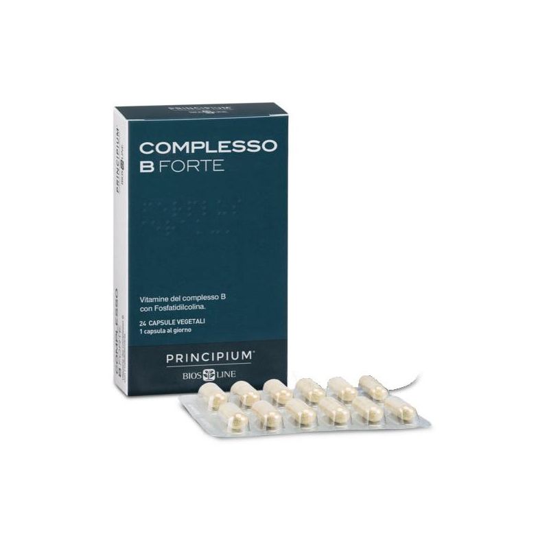 Bios Line Principium B Complex Extra Strength 24 Veggie Capsules