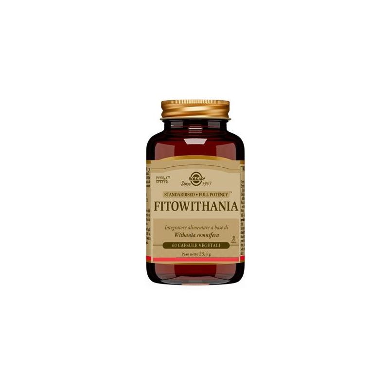 Solgar Fitowithania - 60 Capsule Vegetali