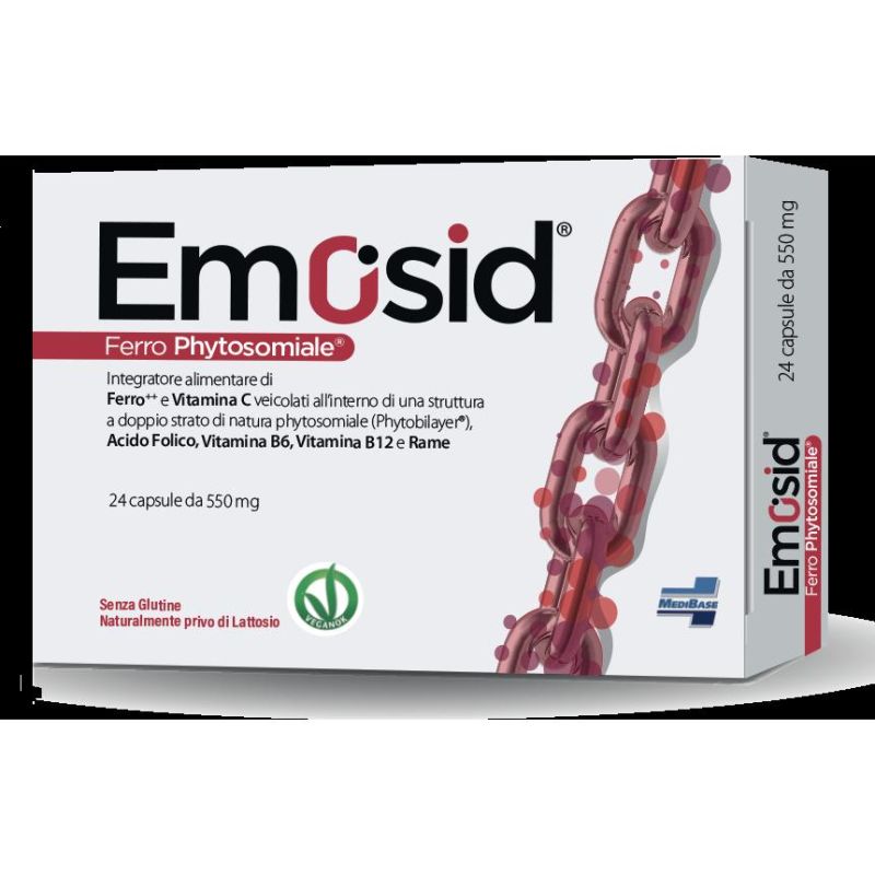 Emosid Integratore di Ferro Fitosomiale - 24 Capsule