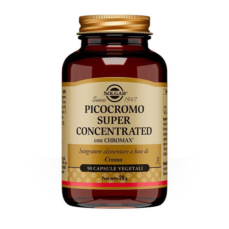 Solgar Picocromo Super-Concentrato - 90 Capsule Vegetali