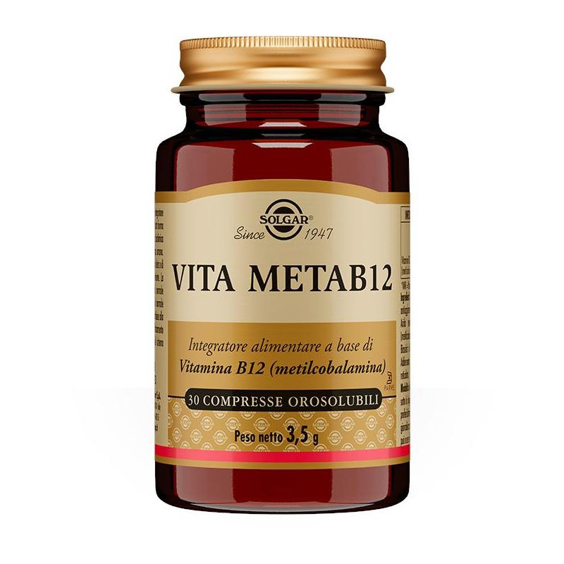 Solgar Vita Metab12 - 30 Compresse Orosolubili