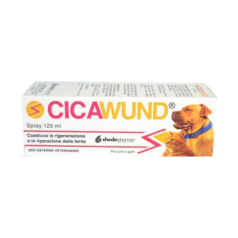 Cicawund Spray per Ferite di Cani e Gatti - 125ml