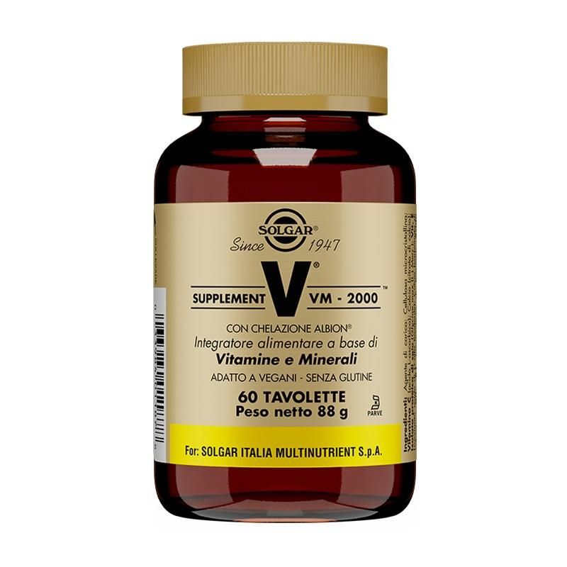 Solgar Supplement VM 2000 - 60 Tavolette