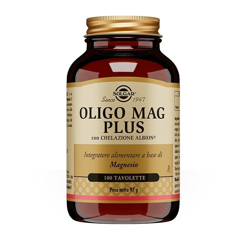 Solgar Oligo Mag Plus - Confezione da 100 Tavolette
