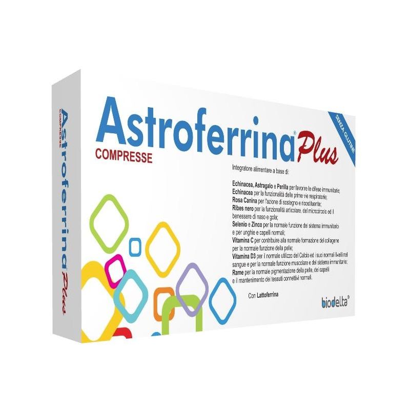 Astroferrina Plus - Supplemento di Ferro con 30 Compresse