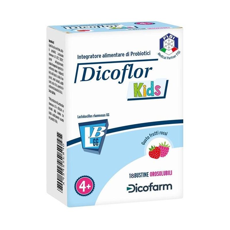 Dicoflor Kids - Probiotico Pediatrico in 18 Bustine