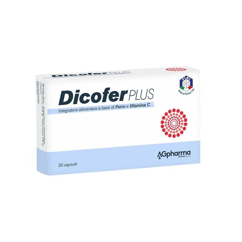Dicofer Plus - Supplemento di Ferro con 30 Capsule